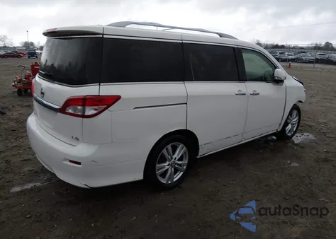 2013 Nissan Quest Sl from USA, damaged, VIN JN8AE2KP8D9062215